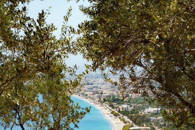 Вилла Sea And Mountain View Каламата Экстерьер фото